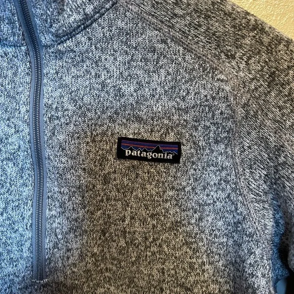Patagonia Women's Better Sweater® 1/4-Zip Fleece in Birch White - Picture 3 of 6